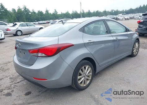 2014 Hyundai Elantra Se/Sport/Limited from USA, damaged, VIN KMHDH4AE3EU201396